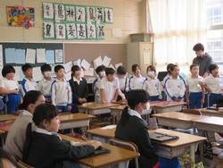 第5回クラブ活動（3年生見学）の様子