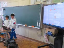 第5回クラブ活動（3年生見学）の様子