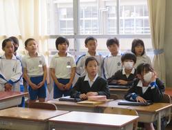 第5回クラブ活動（3年生見学）の様子