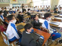 第5回クラブ活動（3年生見学）の様子