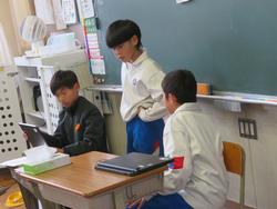 第5回クラブ活動（3年生見学）の様子