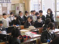 第5回クラブ活動（3年生見学）の様子