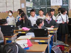 第5回クラブ活動（3年生見学）の様子
