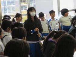 第5回クラブ活動（3年生見学）の様子