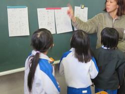 第5回クラブ活動（3年生見学）の様子