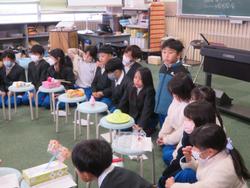 第5回クラブ活動（3年生見学）の様子
