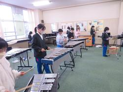 第5回クラブ活動（3年生見学）の様子