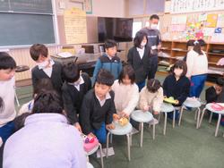 第5回クラブ活動（3年生見学）の様子