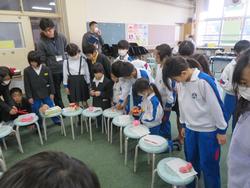 第5回クラブ活動（3年生見学）の様子