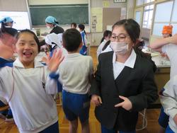 第5回クラブ活動（3年生見学）の様子