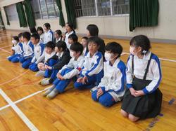 第5回クラブ活動（3年生見学）の様子
