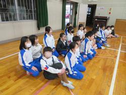 第5回クラブ活動（3年生見学）の様子