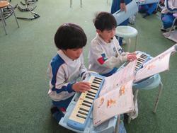 2年生音楽の授業