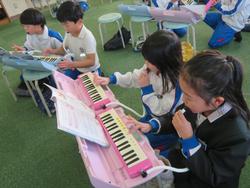 2年生音楽の授業