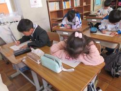 2年生図工の授業