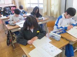 3年生国語の授業