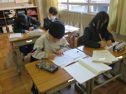 3年生国語の授業