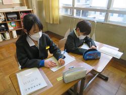 3年生国語の授業