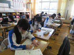 3年生国語の授業