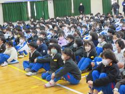 1月児童集会の様子