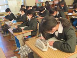 6年生算数研究授業の様子
