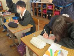 6年生算数研究授業の様子