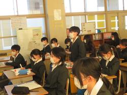 6年生研究授業の様子