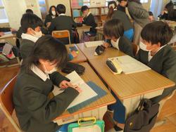 6年生研究授業の様子