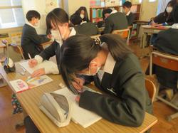 6年生研究授業の様子