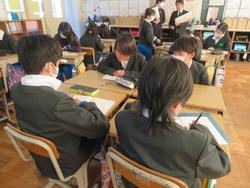 6年生研究授業の様子