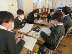 6年生研究授業の様子