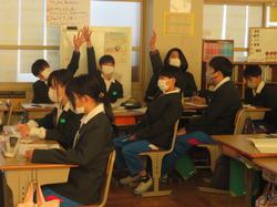 6年生研究授業の様子