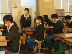 6年生研究授業の様子