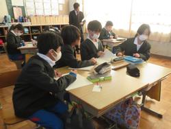 6年生研究授業の様子