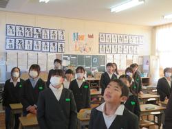 6年生朝の会（学級歌）