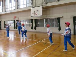 5年生体育の授業