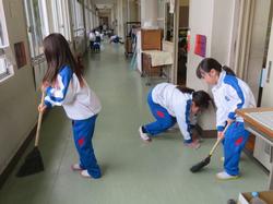 1年生掃除の様子