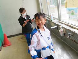 1年生掃除の様子