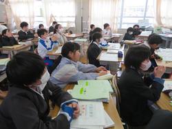 4年生社会の授業