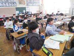 4年生社会の授業
