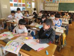 2年生図工の授業