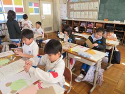 2年生図工の授業