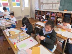 2年生図工の授業