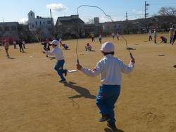 2年生体育の授業