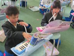 1年生音楽の授業