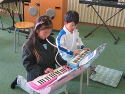 1年生音楽の授業