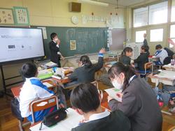 5年生研究授業の様子