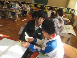 1年生国語の授業