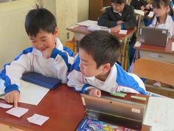 1年生国語の授業