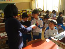 1年生国語の授業